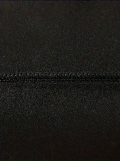 Basic Thick Solid Color Pullover Hoodie