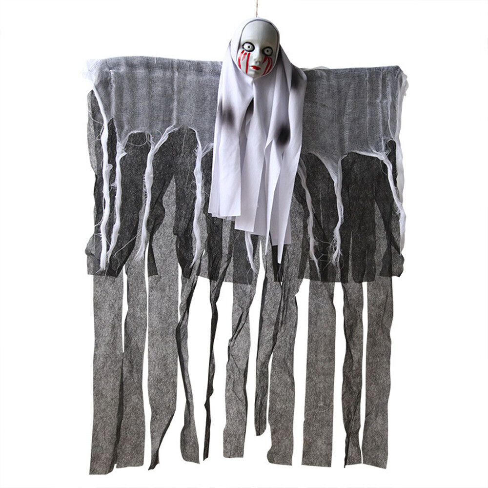 😈Garden Yard Hanging Skeleton Skull Ghost Outdoor Decoration