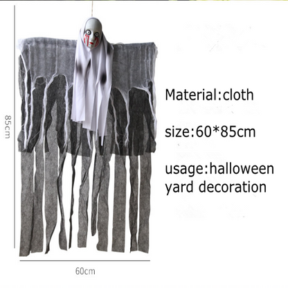 😈Garden Yard Hanging Skeleton Skull Ghost Outdoor Decoration